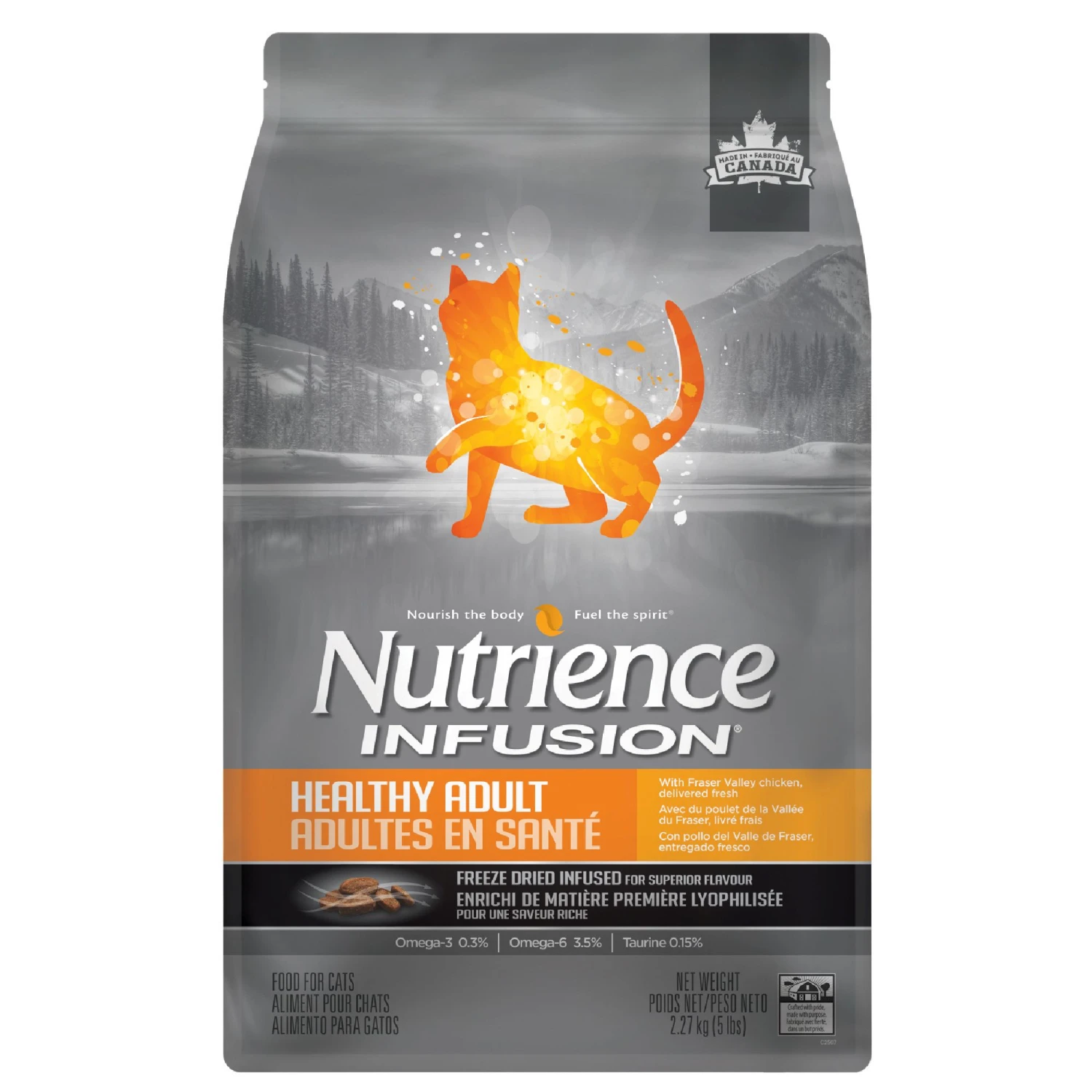 Nutrience Infusion Adult Chicken Cat 2.27KG 3 Nutrience Infusion Adult Chicken Cat 2.27KG