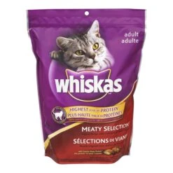4KG WHISKAS MEATY SELECTIONS CAT FOOD