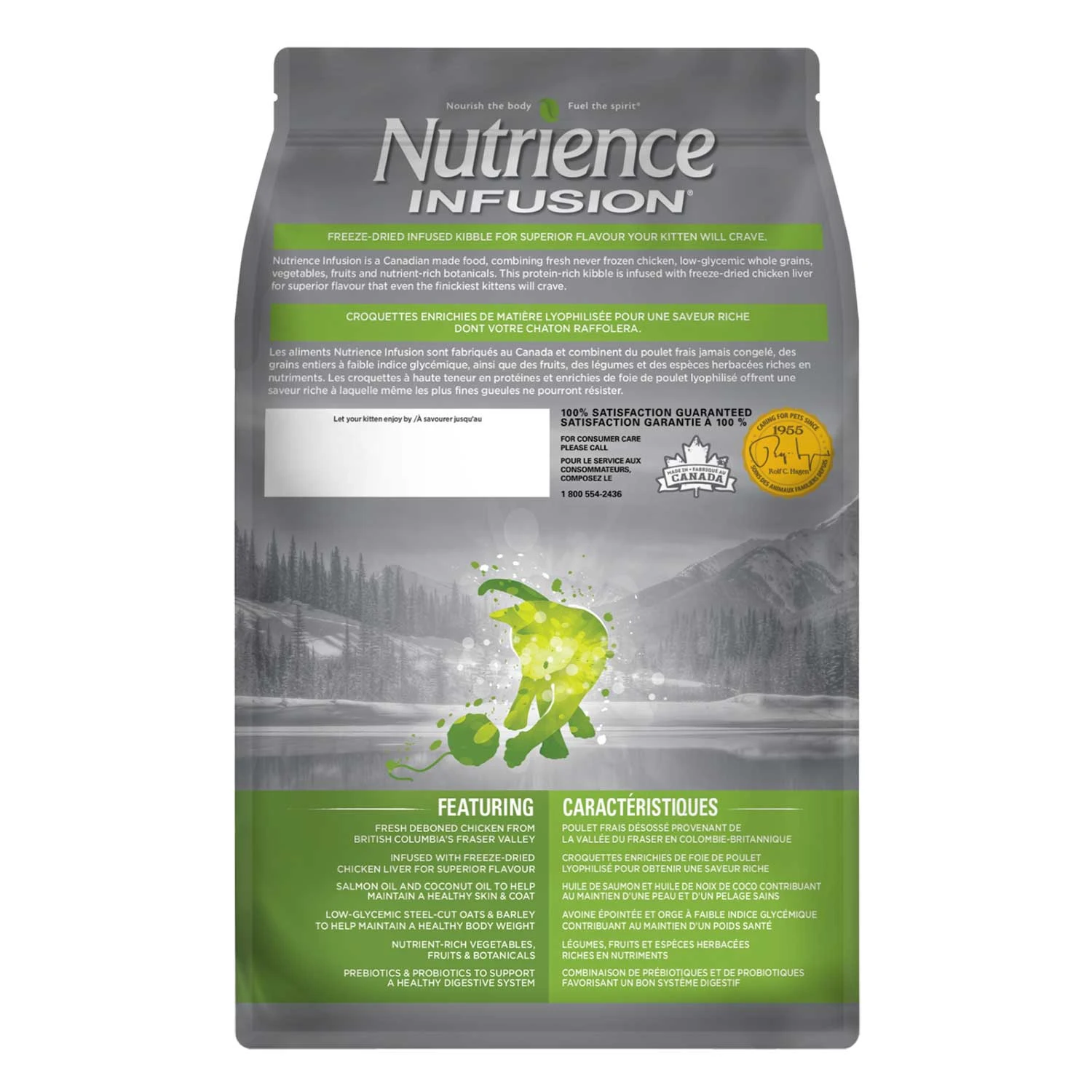 Nutrience Infusion Kitten Chicken Cat 2.27KG 4 Nutrience Infusion Kitten Chicken Cat 2.27KG - Image 2