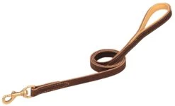 5/8" X 6' WEAVER DEER RIDGE LEATHER LEASH