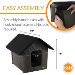 Heated Outdoor Kitty House