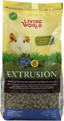 LIVING WORLD EXTRUSION FOR GUINEA PIGS IS A PREMIU