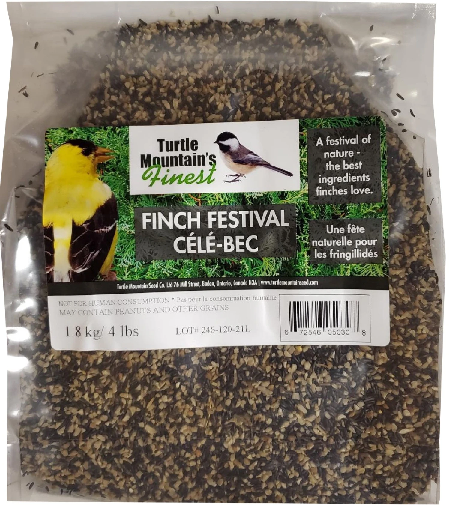 Turtle Mountain Finests® Festival Wild Bird Food For Finiches 1.8KG 3 Turtle Mountain Finests® Festival Wild Bird Food For Finiches 1.8KG